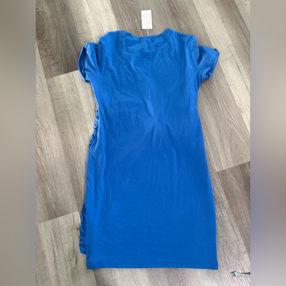 Women’s Royal Blue Midi Knot-Detail Dress
Womens Size L NWOT - Picture 4 of 4